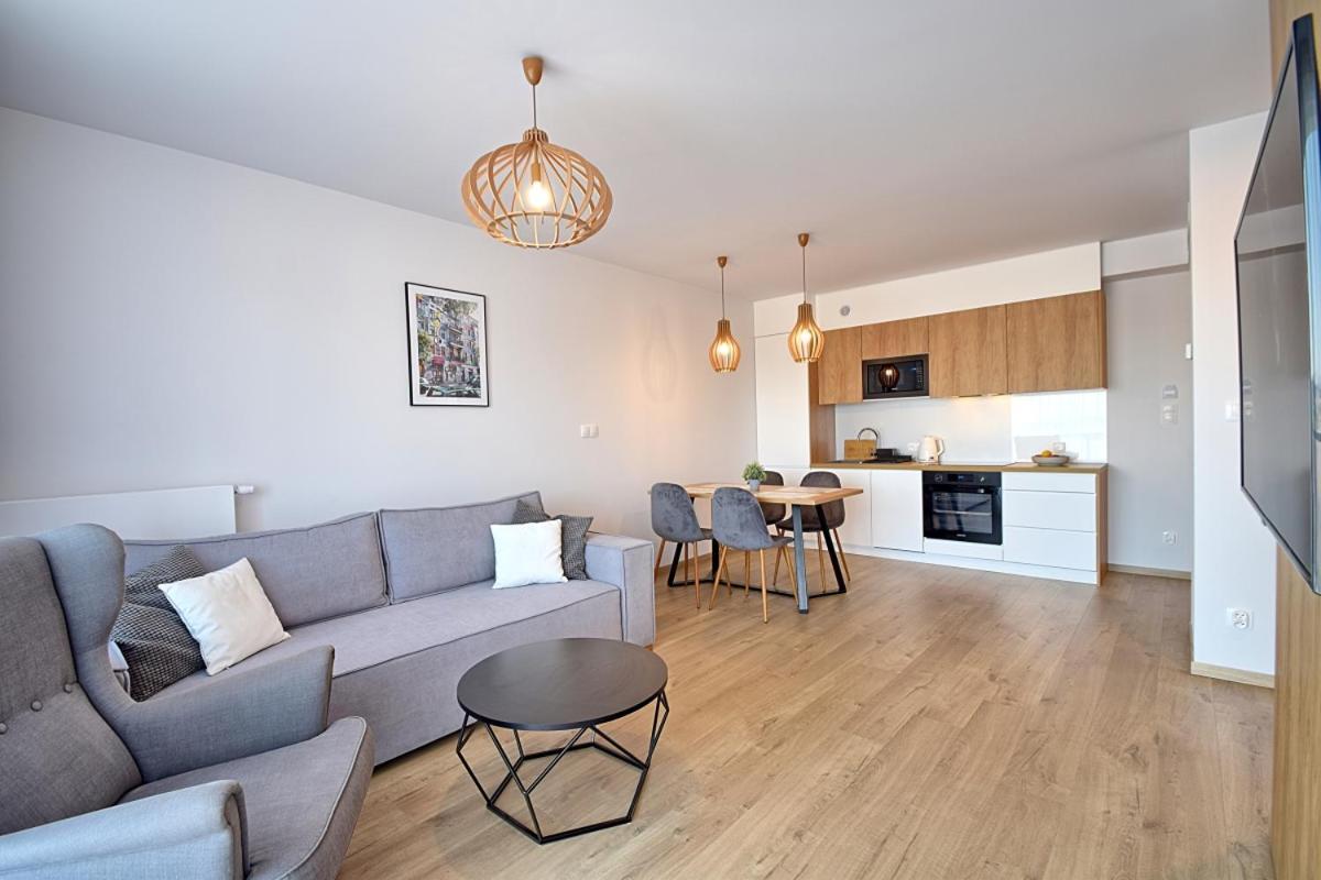 Apartament B 813 W Budynku B Blu Sarbinowo Kültér fotó